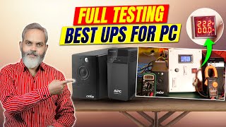 Best UPS for Desktop PC  Artis VS APC UPC  Full Testing [upl. by Aynnek]