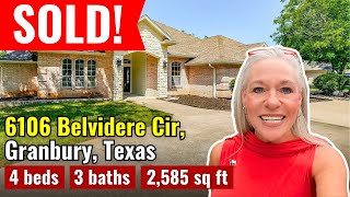 Incredible Home at 6106 Belvidere Cir Pecan Plantation Granbury Texas [upl. by Caresa386]