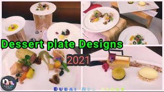 Fine Dining Dessert plating ideasBeautiful Aspic Dessert platingfrom expo culinaire Dubai DNV [upl. by Nylinnej]