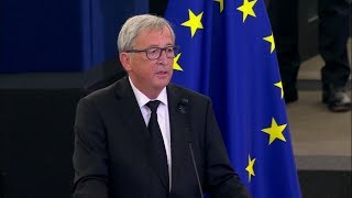 JeanClaude Juncker quotMit Helmut Kohl verlässt uns ein Nachkriegsgigantquot [upl. by Annaihs]