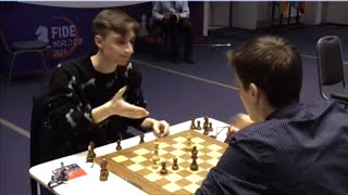 Andrey Esipenko Knocks Out Daniil Dubov From FIDE World Cup 2021 [upl. by Hagi921]