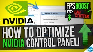 🔧 How to Optimize Nvidia Control Panel For GAMING amp Performance The Ultimate GUIDE [upl. by Tigges]