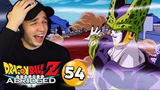 THE CELL GAMES  DBZA REACTION Episode 54 [upl. by Aynotak]