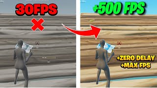 How To BOOST FPS For LOW END PC In Fortnite Chapter 5 FPS Boost Guide [upl. by Ynnhoj]