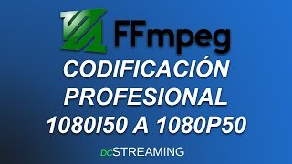 CONVIERTE 1080i50 a 1080P50 con FFMPEG y OBS  Curso Streaming 3 [upl. by Savick697]