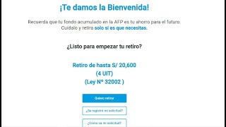 RETIRO DE AFP 2024  ACTUALIZADO Presenta así tu solicitud de retiro de AFP COMO RETIRAR AFP [upl. by Enirac183]