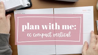 Plan With Me 520526  Erin Condren Compact Vertical [upl. by Fullerton]