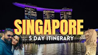 Singapore  Ultimate 5 days Travel Guide with Itinerary [upl. by Esile]