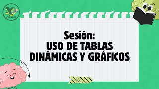 CLASE DE TABLAS DINAMICAS Y GRAFICOS DINAMICOS  CREXCEL [upl. by Kenric]