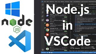 How to Run Nodejs in Visual Studio Code  Nodejs in VSCode [upl. by Quickman186]