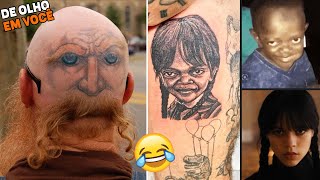 TATUAGENS ENGRAÇADAS DIFERENTES E BIZARRAS Ronan Santos [upl. by Tham]