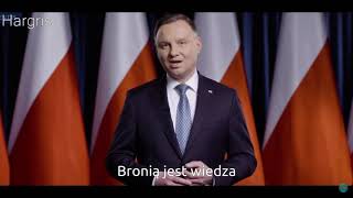 Andrzej Duda Prezydent Polski Śpiewa Szampan Wylewa się Kora Wirus [upl. by Craddock]