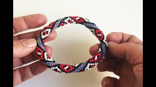 PRINCIPIANTES PULSERA tejida a CROCHET paso a paso [upl. by Welby3]