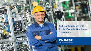 BASF Ausbildung Auf Nachtschicht mit AzubiBotschafter Luca Chemikant [upl. by Eel]