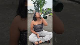 Beer is Love amp Cigarette is Emotion shorts shortvideo beerchallenge alcohol beer [upl. by Attenov]