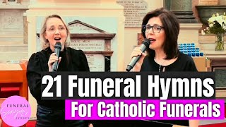 21 Funeral Hymns Songs  Catholic Funerals [upl. by Yrelle]