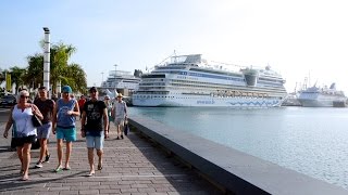 Siete cruceros en Gran Canaria este fin de semana [upl. by Phillada771]