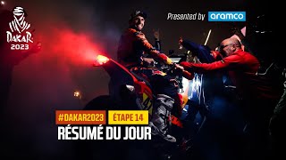 Le résumé de lÉtape 14 présenté par Aramco  Dakar2023 [upl. by Strader167]