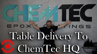 Table Delivery To ChemTec In Laval [upl. by Leeland]