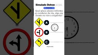 Simulado Detran 2024  Habilitação Detran quiz dicas habilitação simulado detran [upl. by Brannon]