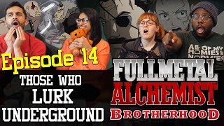 Fullmetal Alchemist Brotherhood  1x14 Those Who Lurk Underground  Group Reaction [upl. by Lama911]