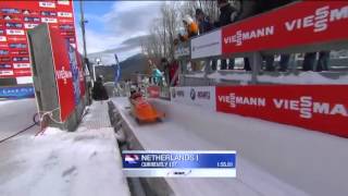 Lake Placid WC Womens Bob November 9 2012 Race 1 Heat 2 [upl. by Ratep]