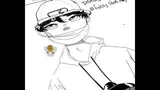 pretending i know how to draw in roblox  SPEEDPAINT captions [upl. by Seagraves667]