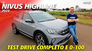 NIVUS HIGHLINE 2024  Test Drive Completo e 0100 [upl. by Oberheim]