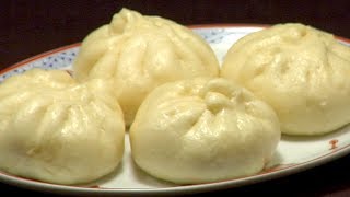 How to Make Nikuman Chinese Steamed Pork Bun Recipe  Cooking with Dog [upl. by Angele]