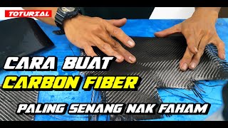 Cara Buat Carbon Fiber  Skinning Carbon Fiber [upl. by Lambard487]