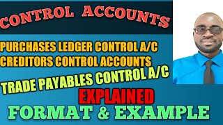 Purchases Ledger Control AccountsCreditors Control AccountsTrade Payables Control Accounts [upl. by Gare]