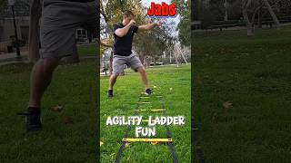 Agility Ladder footwork boxing boxeo mma muaythai basketball football soccer exercise [upl. by Leahcir]