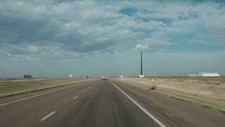 Driving from Salina Kansas to Denver Colorado via I70 Flatlands to the Rockies [upl. by Phylis]