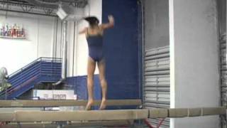 Switch Split Leap Straddle Jump Three Quarter Turn [upl. by Immat]