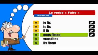 La conjugaison du verbe Faire  Indicatif Passé simple [upl. by Zina100]