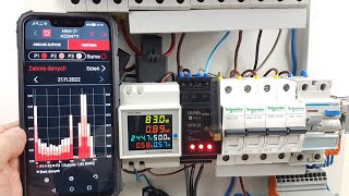 Jak podłączyć licznik energii elektrycznej do fotowoltaiki PV  monitor MEM21 Zamel [upl. by Vachell]