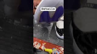 How to Reglue 2011 Jordan Concord 11 toe cap repaint howto sneakers snkrs nike jordan [upl. by Guinevere129]