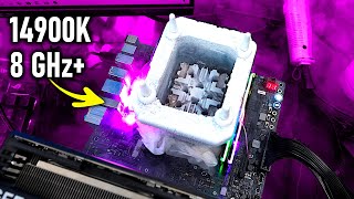 Gaming with the 14900K under LIQUID NITROGEN  over 1000 FPS in CS2 [upl. by Song441]