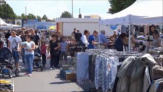 Trödelmarkt bei Real in Bocholt  Der Parkplatz Flohmarkt [upl. by Eelarbed734]