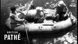 Prof Piccard Tests Bathysphere  Diving Off Capri Aka Piccaro 1953 [upl. by Helga]