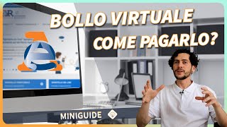 Come pagare limposta di bollo virtuale sul sito dellAgenzia delle Entrate [upl. by Nadbus]