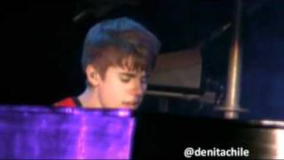 Justin Bieber Live in Chile 2011  Down to earth [upl. by Ramej]