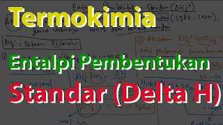 Entalpi Pembentukan Standar pada Termokimia [upl. by Buckden]