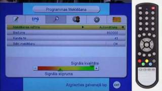 Lattelecom Virszemes TV  kanālu atkārtotā meklēšana [upl. by Alik]