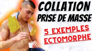 COLLATION PRISE DE MASSE 5 Exemples Sans Whey [upl. by Ymmor908]