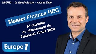 Europe 1  Axel de Tarlé  La France championne mondiale pour lenseignement de la Finance [upl. by Holton20]