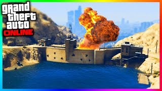 IL EST IMPOSSIBLE DEXPLOSER LE BARRAGE  GTA 5 [upl. by Adas]