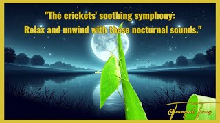 quotThe crickets soothing symphony Relax and unwind with these nocturnal soundsquot [upl. by Isidore]