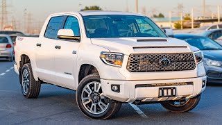 2021 Toyota Tundra 57L 381hp V8 TRD Sports – Full Visual Review  POV Test Drive [upl. by Coriss]