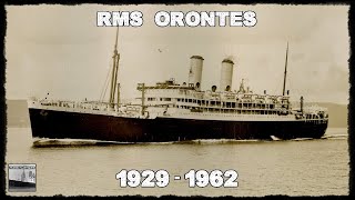 RMS ORONTES 1929  1962 [upl. by Enixam]